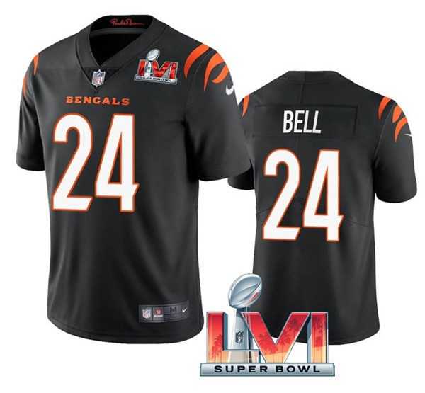 Nike Bengals Men & Women & Youth 24 Vonn Bell Black 2022 Super Bowl LVI Vapor Limited Jersey,We sell and wholesale Nike Bengals Men & Women & Youth 24 Vonn Bell Black 2022 Super Bowl LVI Vapor Limited Jersey on line form chian!